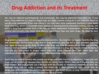 Drug Rehabilitation Centre in Pune