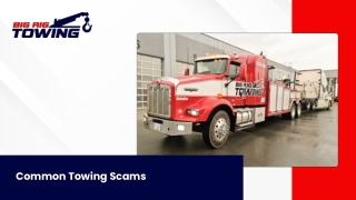 Common Towing Scams | Slides