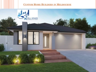 Custom Home Builders in Melbourne