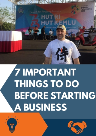 ERVIN AHBABOVIC | 7 BUSINESS START-UP TIPS