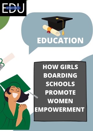 How Girls Boarding Schools Promote Women Empowerment