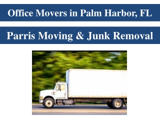 Office Movers in Palm Harbor, FL