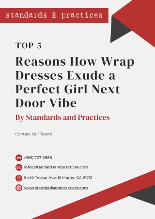 Reasons to Buy Wrap Dresses for Women