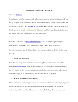 The Essential Components of Referencing-compressed