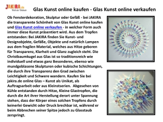 JAKIRA - Metall Kunst online kaufen - Metall Kunst online verkaufen