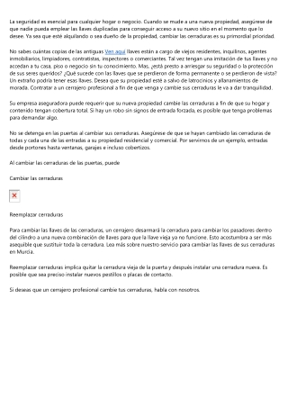 ¿Debe sustituir las cerraduras al mudarse a una casa nueva?