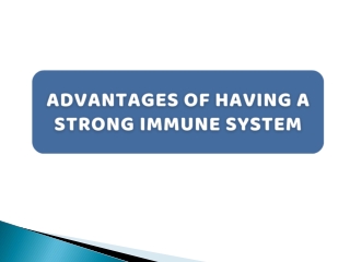 Advantages of having a strong Immune System - Yakult India