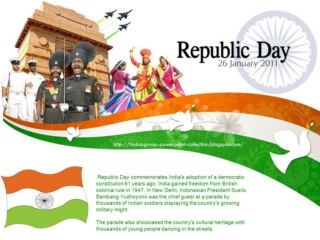 INDIA - Republic's day Celebrations 2011