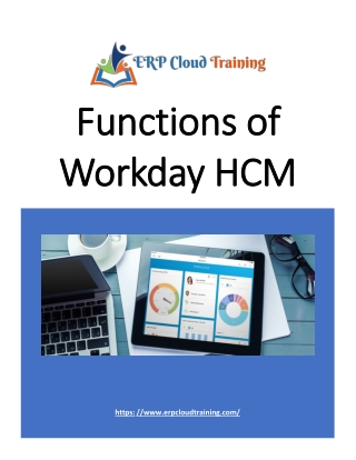 Functions of Workday HCM