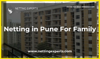 Netting in Pune For Family - Netting Experts