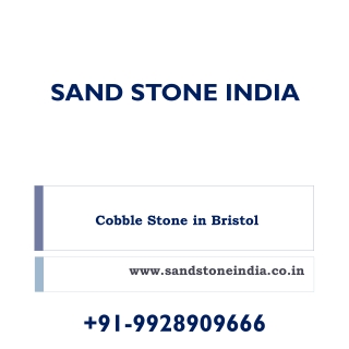 Cobble Stone in Bristol - Sand Stone India