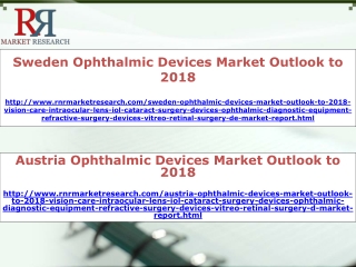 Sweden and Austria Ophthalmic Devices Market For Vision Care