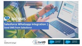 Salesforce Whatsapp integration | Send SMS from salesforce