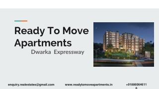 Best Apartments At Dwarka Expressway