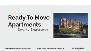 Best Apartments At Dwarka Expressway