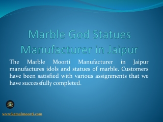 Marble Moorti Manufacturer in Jaipur