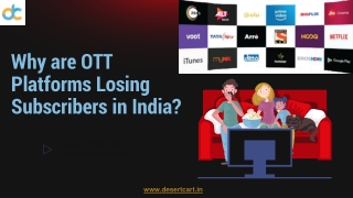 Why are OTT Platforms Losing Subscribers in India?