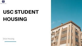 USC Student Housing  | USC Housing | USC Apartments | USC Student Housing