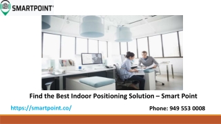 Use Indoor Positioning Solution for Track Indoor Objects