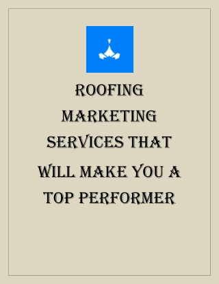Roofing Marketing