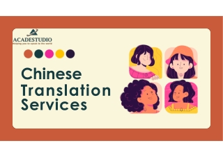 Best Chinese Translation Services