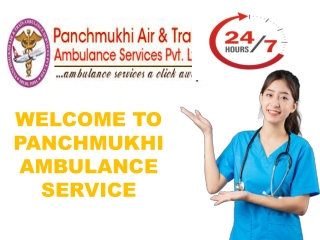 Panchmukhi Road Ambulance Services in Palam Vihar, Delhi with Suction Pump