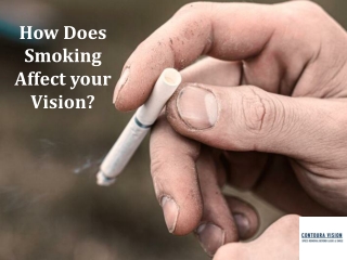 Impact of Smoking on Vision