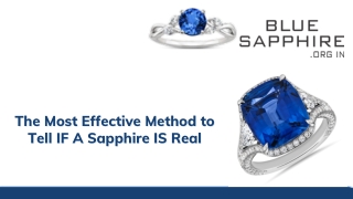 The Most Effective Method to Tell If A Sapphire IS Real 1