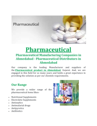 Pharmaceutical supplement