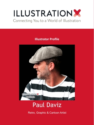 Paul Daviz - Retro, Graphic & Cartoon Artist