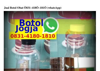 Jual Botol ObatJual Botol Obat ౦8ᣮ1.Կ18౦.181౦(whatsApp)