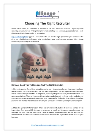 Leading Headhunting Company