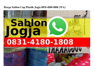 Harga Sablon Cup Plastik Jogja ౦8Зl~Ꮞl8౦~l8౦8[WA]