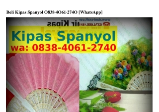 Beli Kipas Spanyol