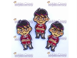 Bullion Embroidery brooch Supplier