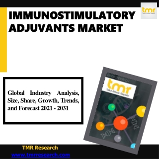 Immunostimulatory Adjuvants Market: Notable Developments &  Key Trends