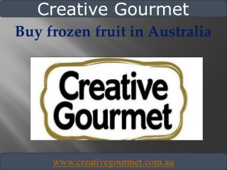 Buy frozen fruit in Australia