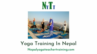 Yoga Training In Nepal