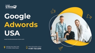 Google Adwords USA - Local USA SEO Services