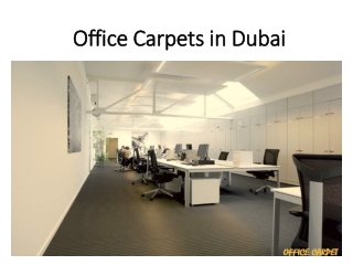 Office Carpets In Dubai