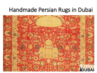 Handmade Persian Rugs in Dubai