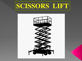 Scissor Lift Manufacturers in chennai