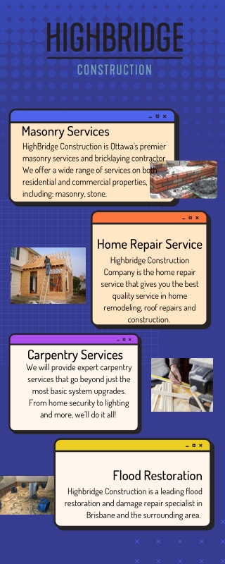 Best Highbridge Construction, Highbridge construction