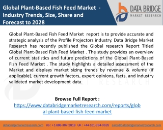 Global Plant-Based Fish Feed Market