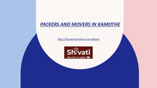 Packers And Movers In Kamothe