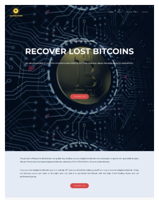 Hackneyhome | Recover Lost Bitcoin | How to Recover Lost Bitcoin. 1 (318) 406-24