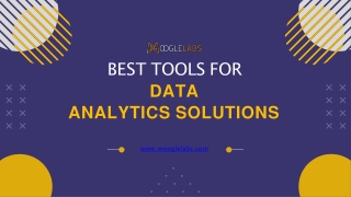 Best Tools for data analytics Solutions