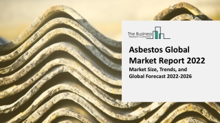 Asbestos Market 2022-2031 : Demand, Trend, Segmentation, Forecast, Overview