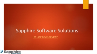 IoT App Development Company | IoT App Development Services