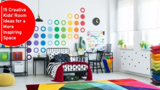 15 Creative Kids' Room Ideas for a More Inspiring Space